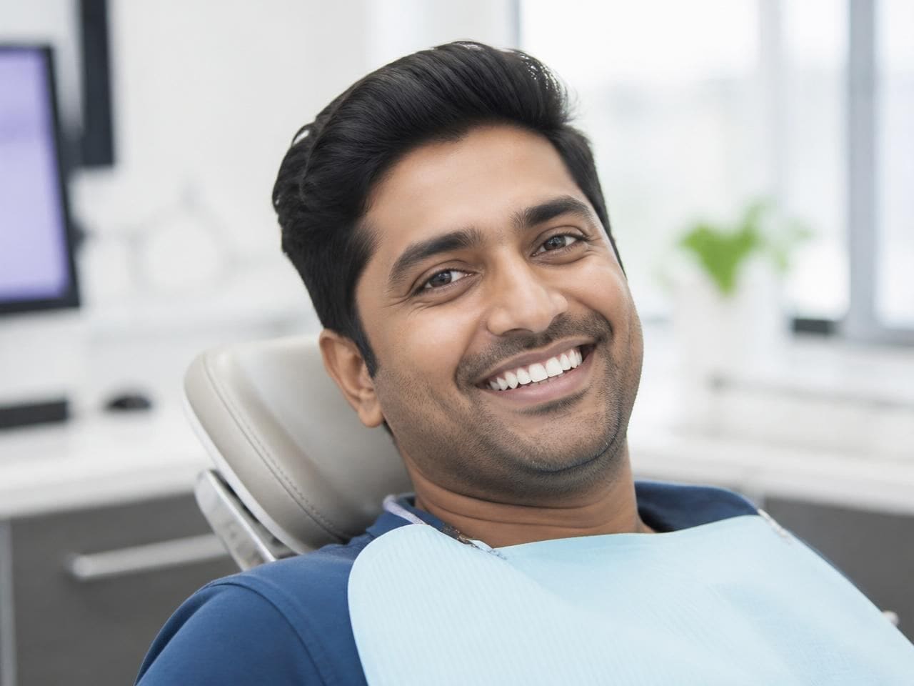 Happy patient — The result that matters — a smile you are glad to show