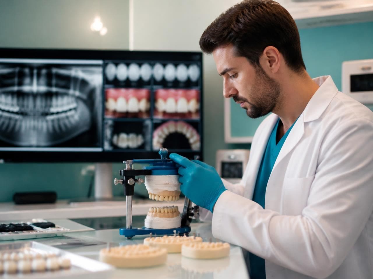 Full mouth rehabilitation — Worn and missing teeth rebuilt to a stable, comfortable bite